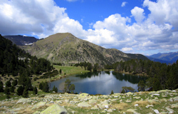 Andorra's mountainous terrain is perfect for hiking or biking